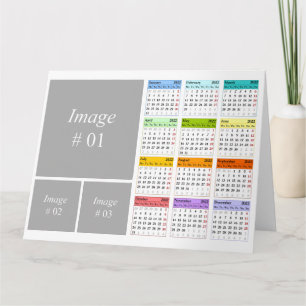 Créez votre propre carte de calendrier 2022