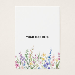 Créez votre propre carte de profil floral