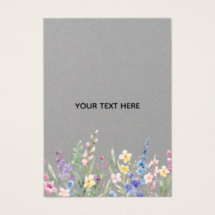Créez votre propre carte de profil floral