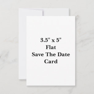 Créez votre propre carte de rappel à plat 3,5" x 5