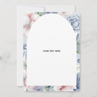 Créez votre propre carte de remerciement florale p