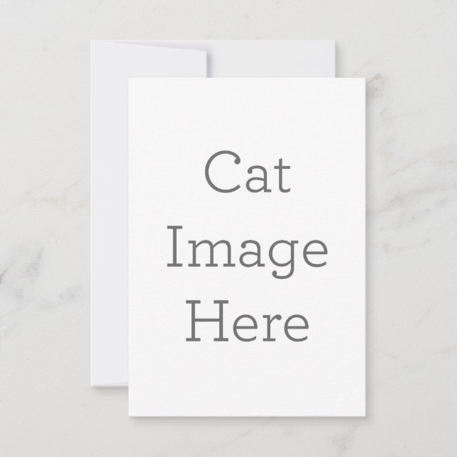 Carte de remerciements simple 8.9 cm x 12.7 cm (Devant)