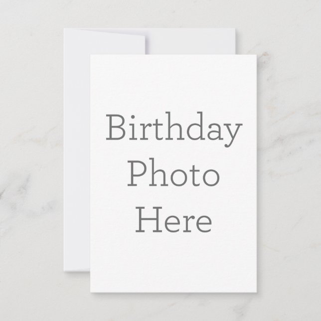 Carte de remerciements simple 8.9 cm x 12.7 cm (Devant)