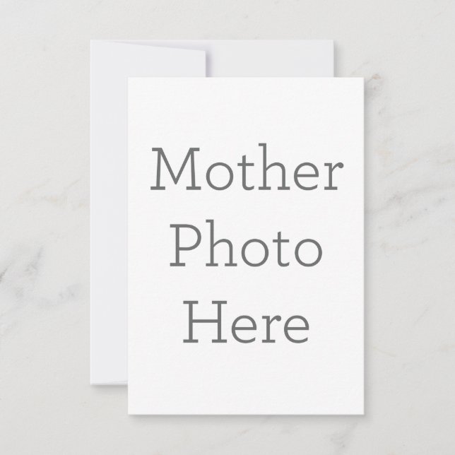 Carte de remerciements simple 8.9 cm x 12.7 cm (Devant)