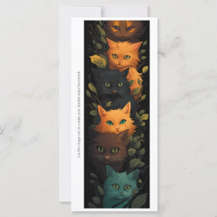 Créez votre propre carte de signet de chatons myst