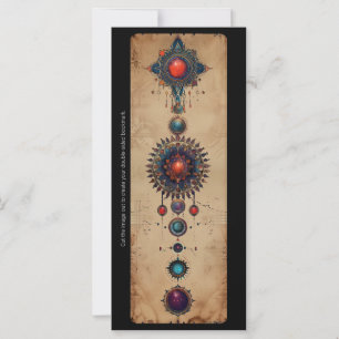 Créez votre propre carte de signet de mandalas mys
