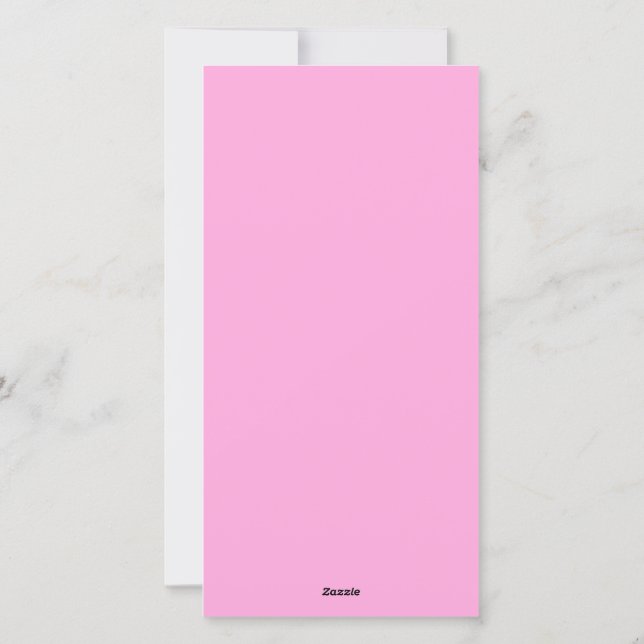 créez votre propre carte de vacances à plat imprim (Dos)