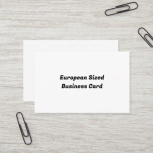 Créez votre propre carte de visite aux dimensions