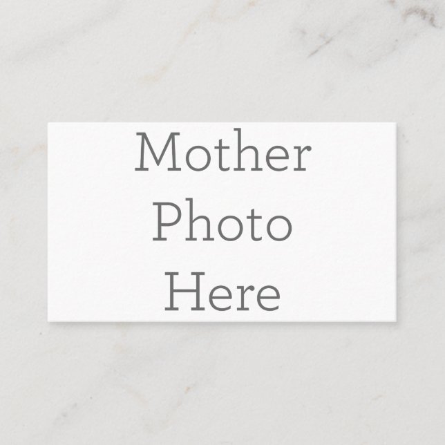 Cartes de visite États-Unis : 8.9 cm x 5.1 cm (Devant)