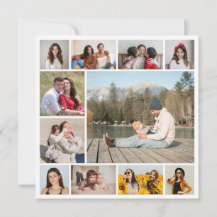 Créez votre propre carte de vœux avec 11 photos en