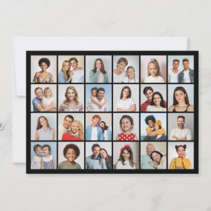 Créez votre propre carte de vœux avec 24 photos