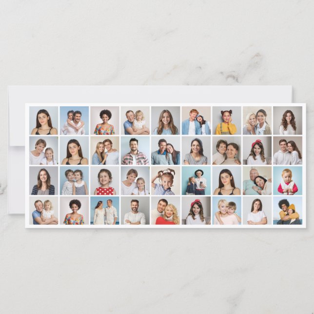 Créez votre propre carte de vœux avec un collage d (Devant)