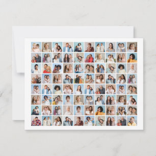Créez votre propre carte de voeux Collage de photo