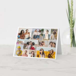 Créez votre propre carte de vœux pliée avec 12 pho