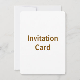 Créez votre propre carte d'invitation ronde de 11,