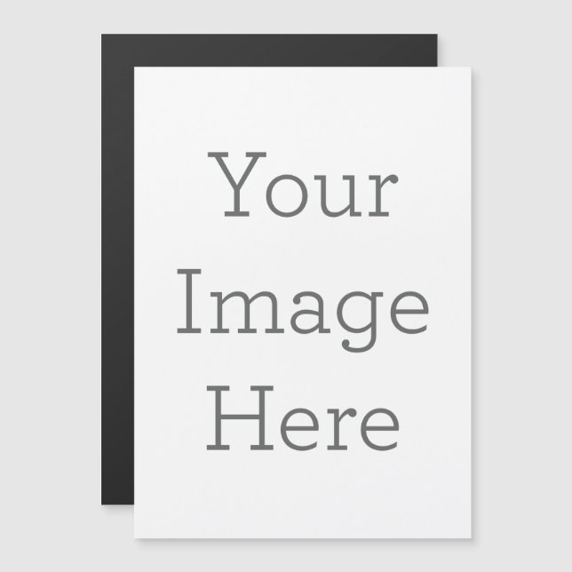 Carte magnétique 12,7 cm x 17,8 cm (Devant / Derrière)