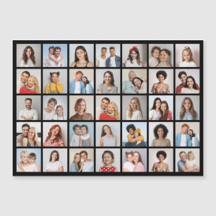 Créez votre propre carte magnétique de collage pho