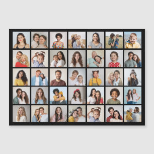 Créez votre propre carte magnétique de collage pho