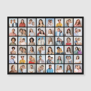 Créez votre propre carte magnétique de collage pho