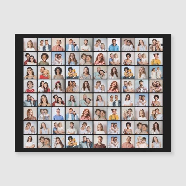 Créez votre propre carte magnétique de collection  (Devant)