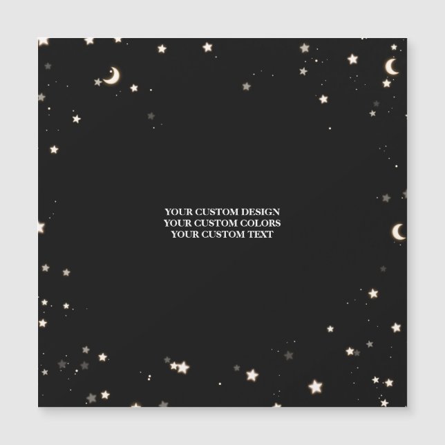 Créez votre propre carte magnétique personnalisée (Devant)