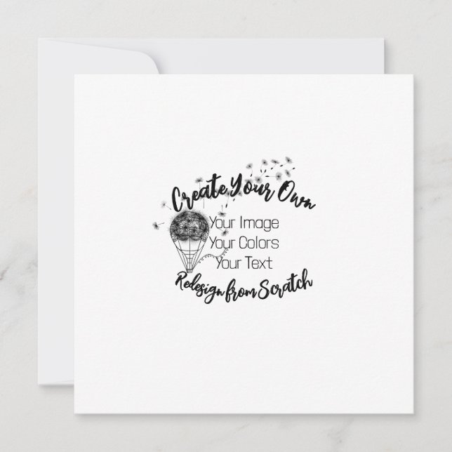 Créez votre propre carte personnalisée (Devant)