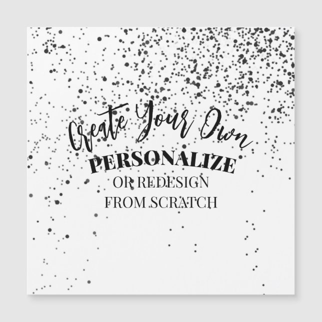 Créez votre propre carte personnalisée (Devant)