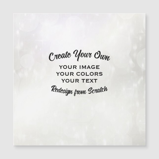 Créez votre propre carte personnalisée (Devant)