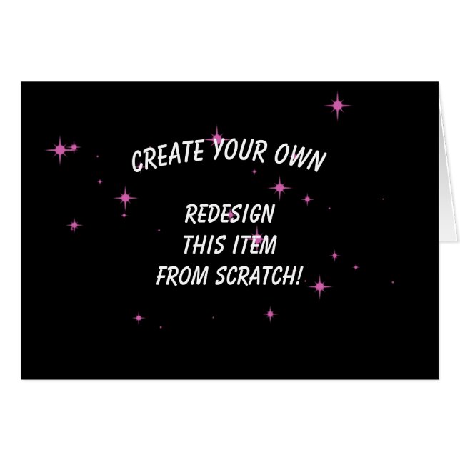 Créez votre propre carte personnalisée (Devant horizontal)