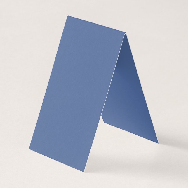 Créez votre propre carte pliée gris bleu (Front)