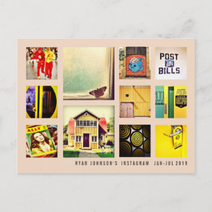 Créez votre propre carte postale Collage de photos