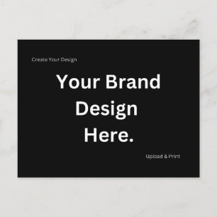 Créez votre propre carte postale de design et d'im