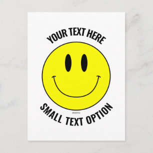 Créez Votre Propre Carte Postale Smilie Sourire