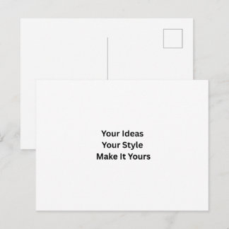 Créez votre propre carte postale standard 4,25" x