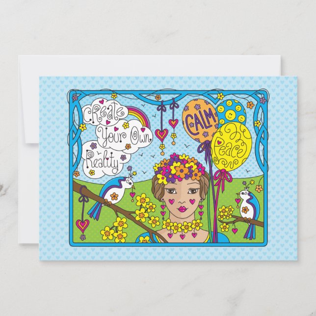 Créez votre propre carte Reality_Flat 7"x5" (Devant)