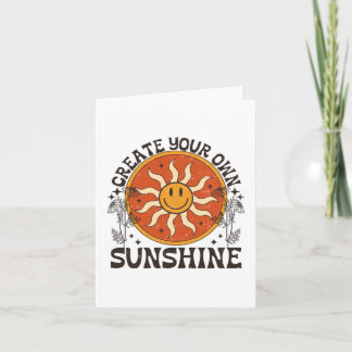 Créez votre propre carte Sunshine