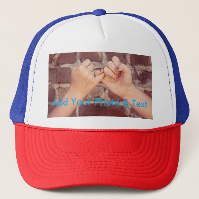 Créez votre propre casquette de camionneur de (Devant)