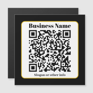 Créez votre propre code QR Bordure noire blanche