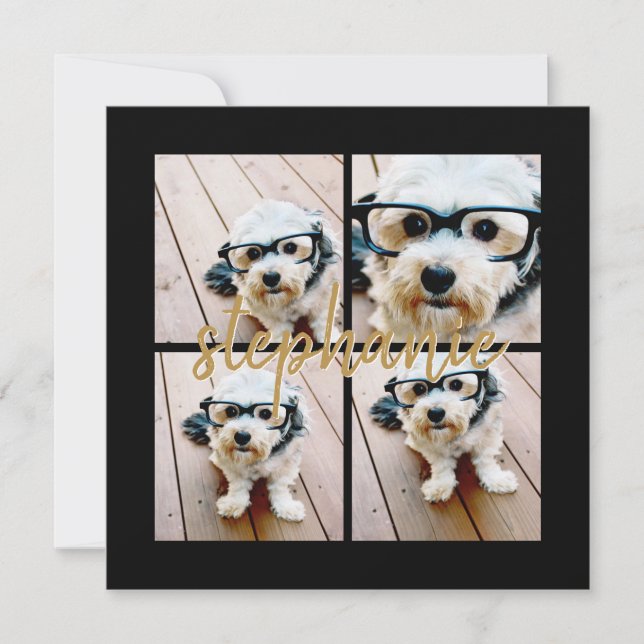 Créez votre propre collection de photos 4 - Nom du (Devant)