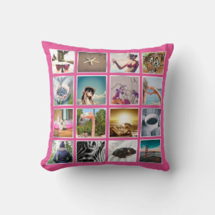 Créez votre propre Coussin Instagram 16 Photo Coll
