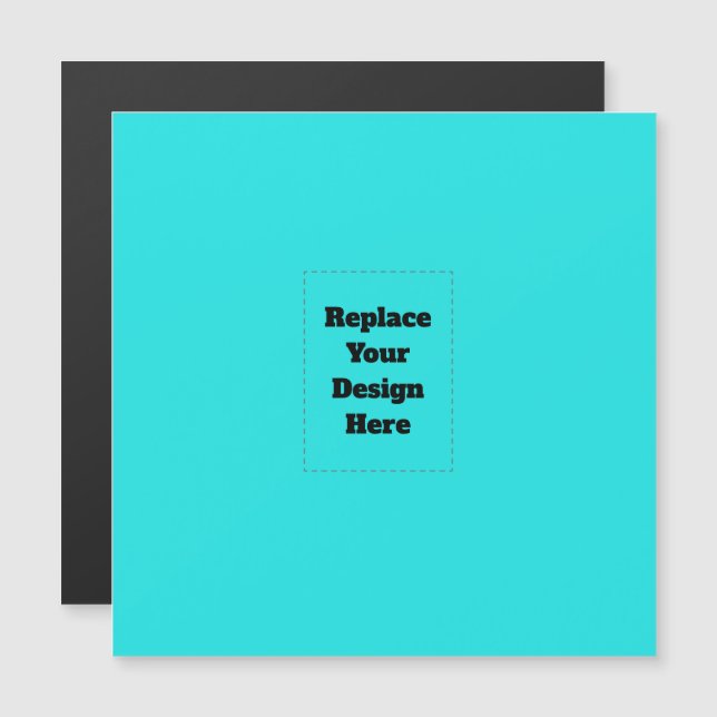 Créez votre propre cyan (Devant / Derrière)