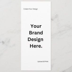 Créez votre propre design et imprimez le menu plat