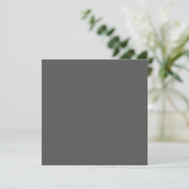 Créez votre propre design personnalisé gris foncé (Debout devant)