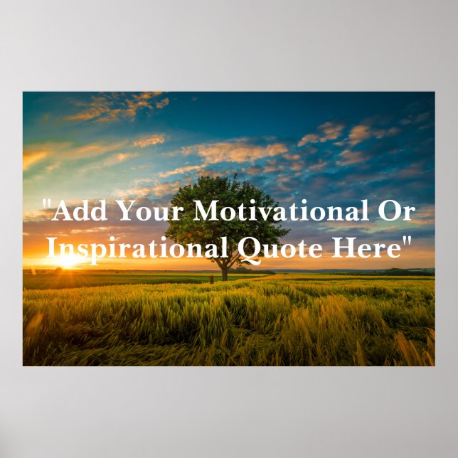 Créez votre propre devis personnalisé / Poster tex (Devant)