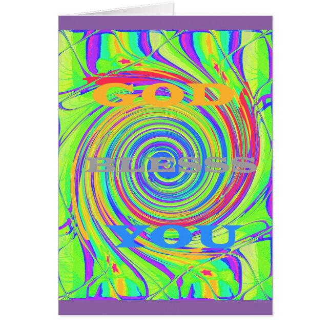 Créez votre propre Dieu Bénissez-vous un texte ins (Devant)