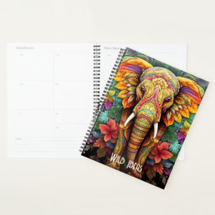 Créez votre propre éléphant de jungle florale