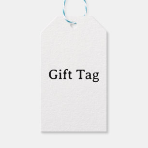 Créez Votre Propre Étiquette Cadeau Simple Personn