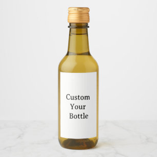 créez votre propre étiquette de bouteille de vin p