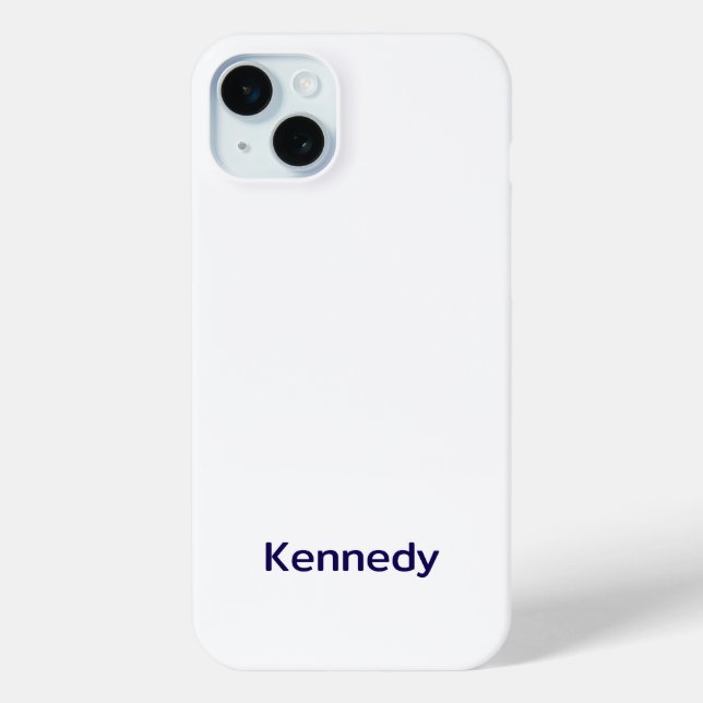 Créez votre propre étui iPhone 15 Plus Barely Ther (Verso)