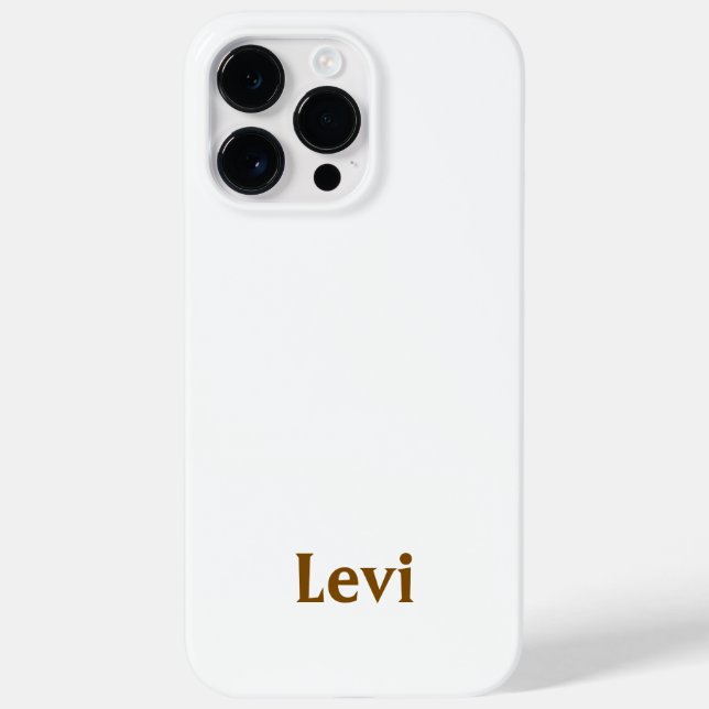 Créez votre propre étui robuste pour iPhone 14 Pro (Verso)
